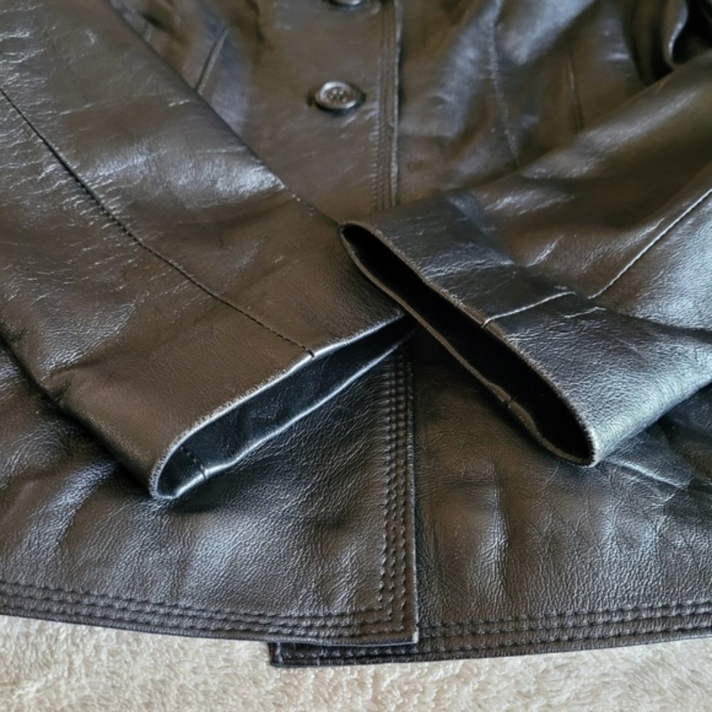 Lady Hathaway leather jacket size small - Picture 9 of 15